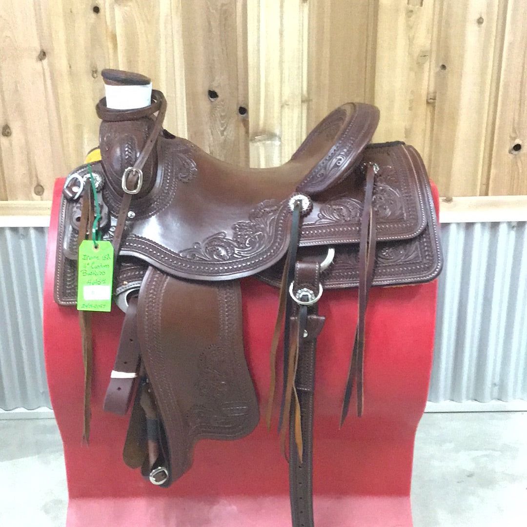 Irvine USA 16" Custom Buckaroo Ranch Saddle