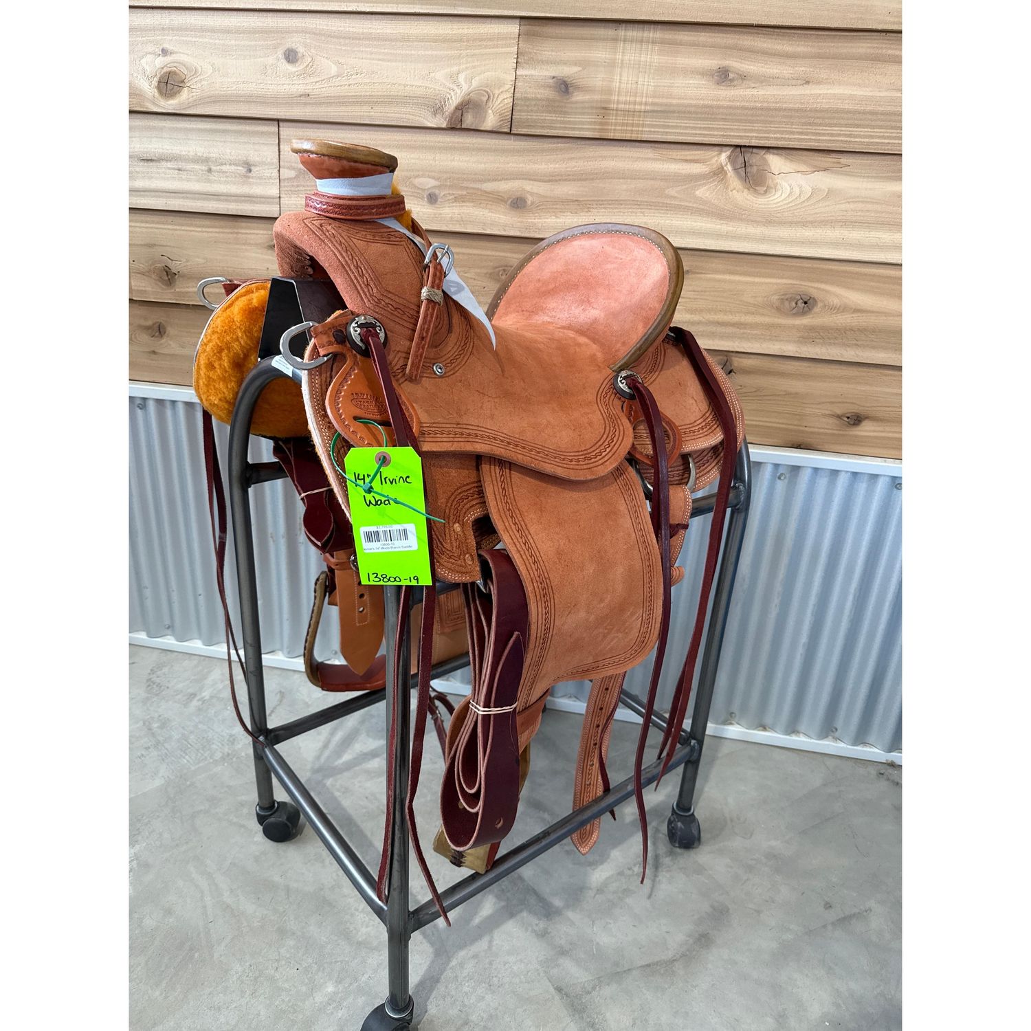 Irvine's 14" Wade Ranch Saddle-1