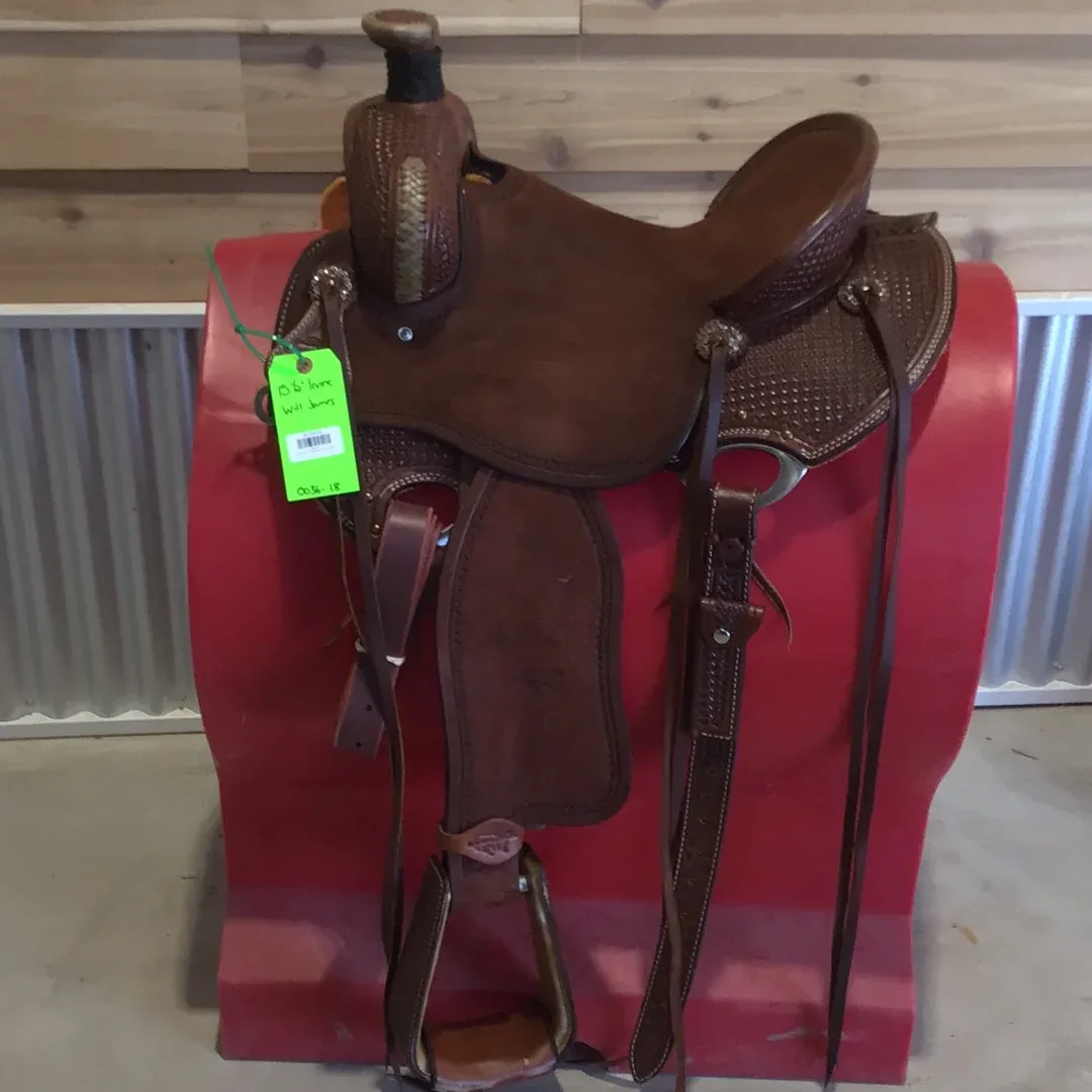 Irvine's 15.5" Will James Ranch Saddle