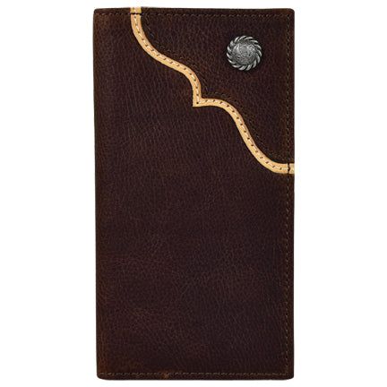 Justin Mens Rodeo Wallet Rawhide