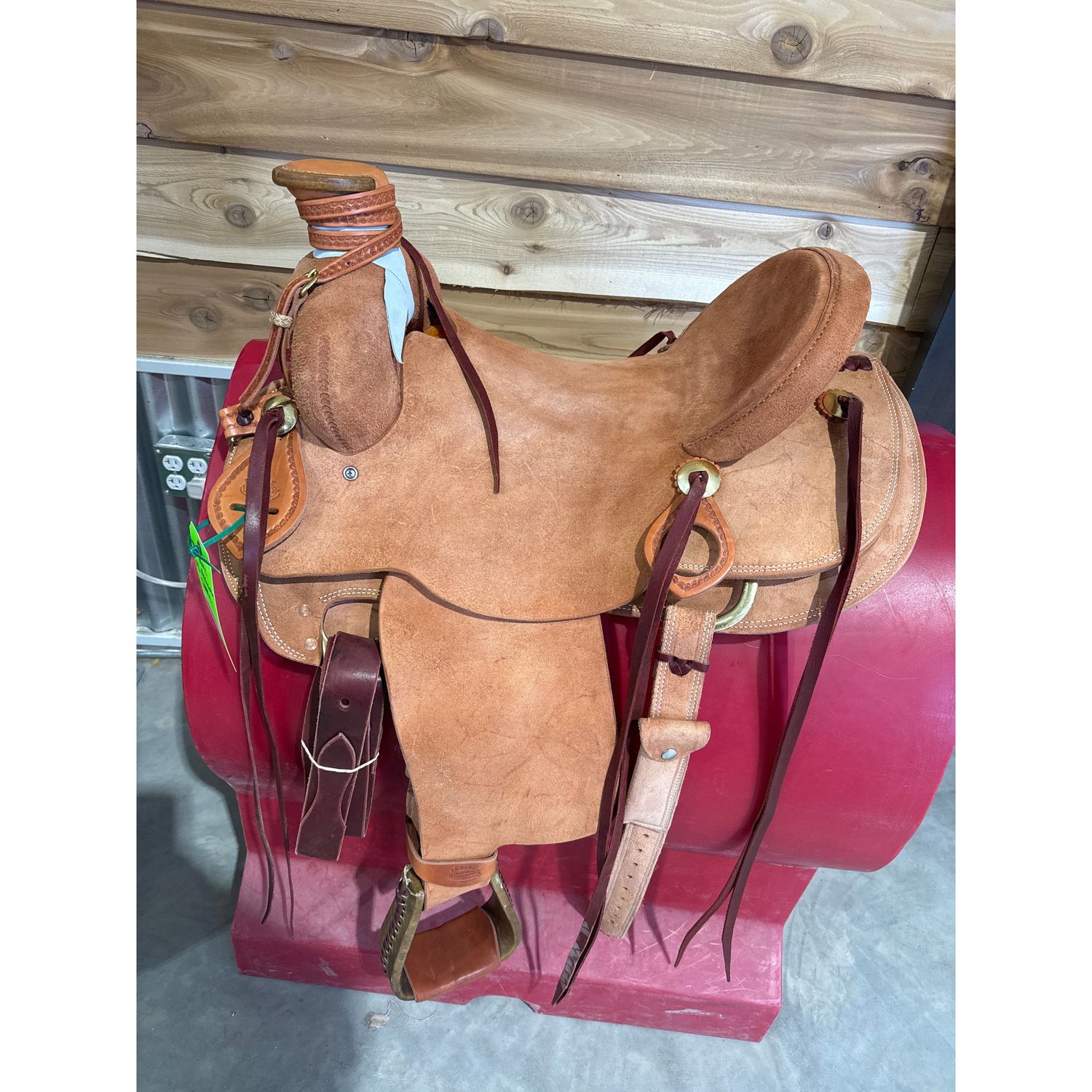 Irvine Will James 16" Saddle Post Horn Saddle-1