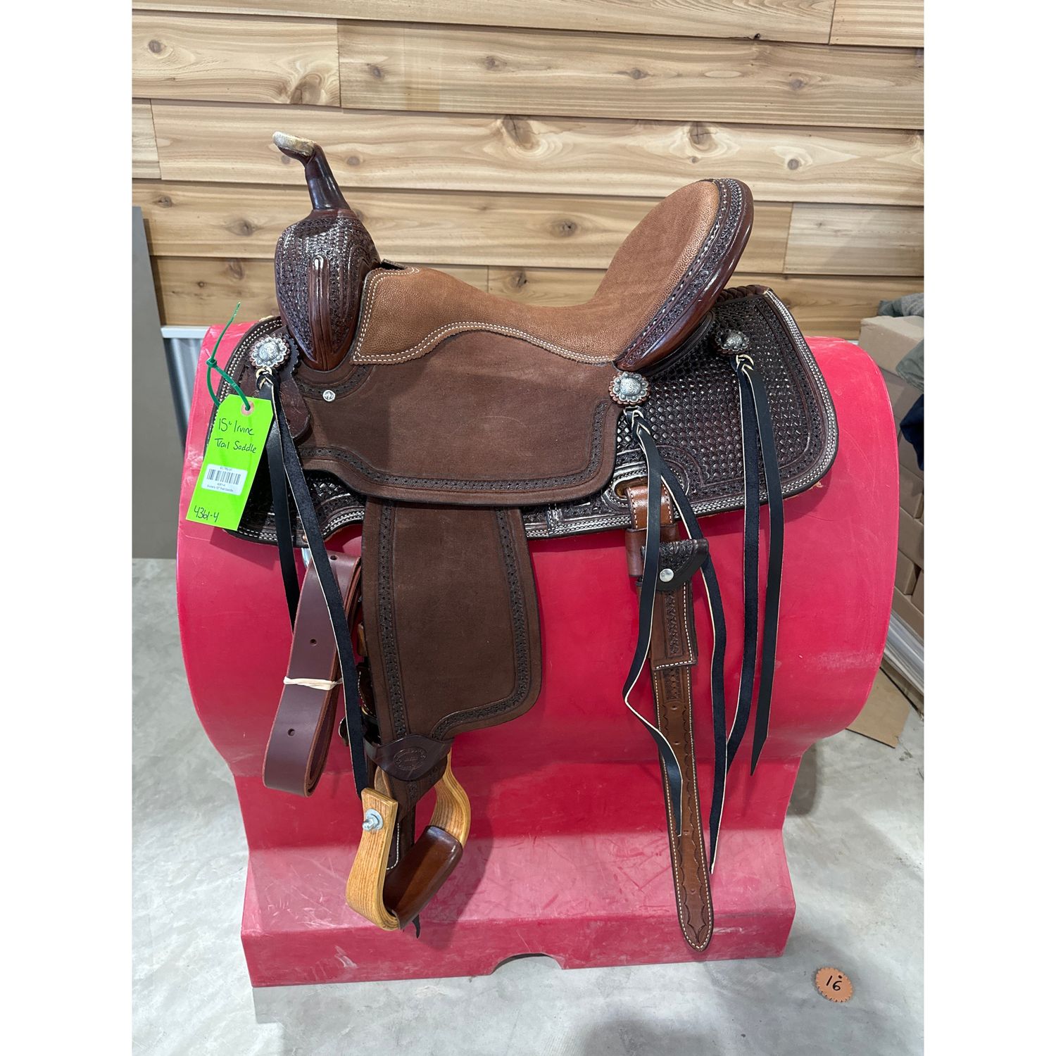 Irvine's 15" Trail Saddle-4