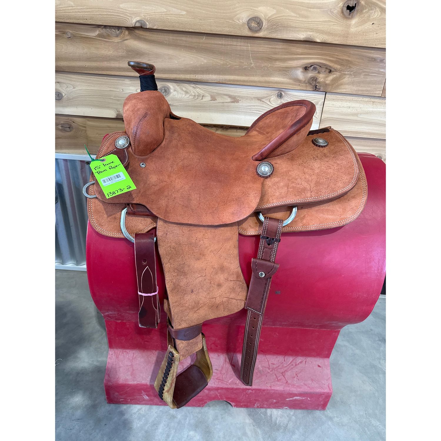 Irvine's 15" Team Roping Saddle