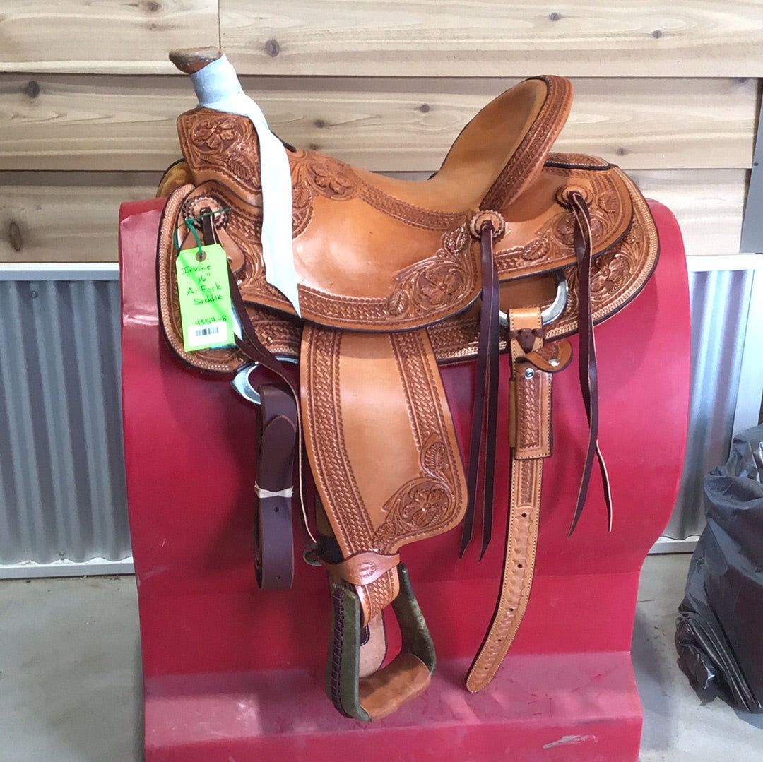 Irvine's 16" A-Fork Saddle