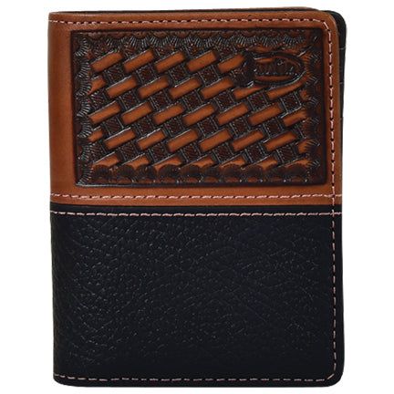 Justin Mens FP Card Case Basketweave