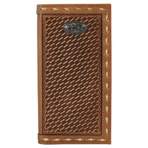 Justin Rodeo Wallet Basketweave Tool
