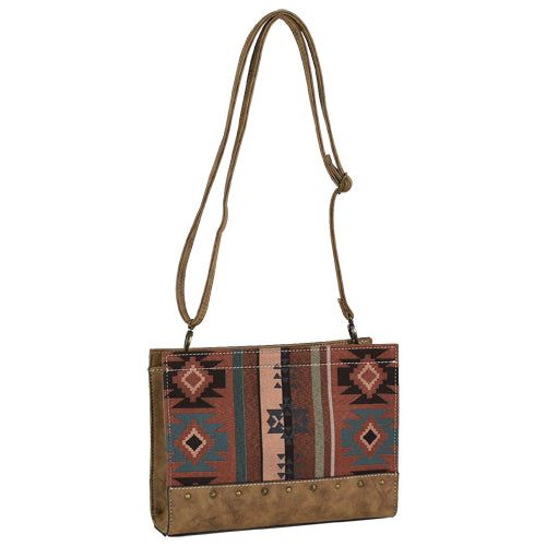 Justin Shoulder Bag Aztec Jacquard