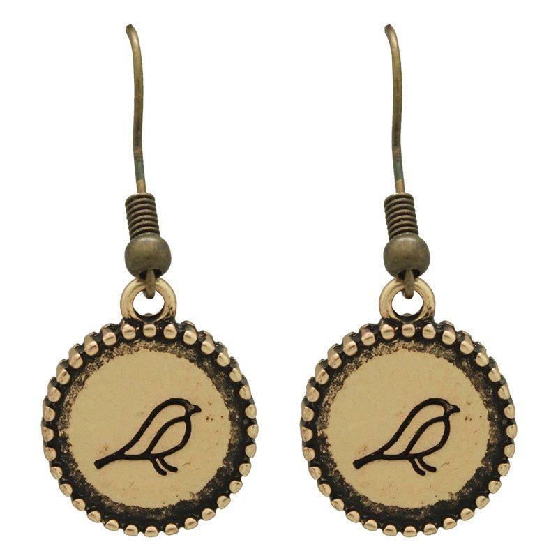 KC Earrings Bird