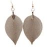 KC Earrings Light Coffee Leaf