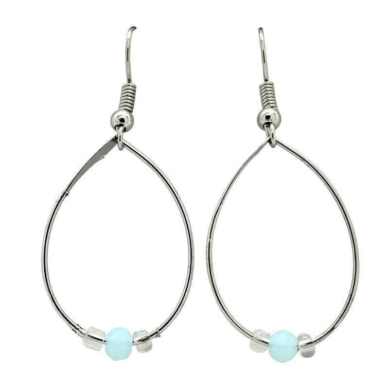 KC Earrings Silver