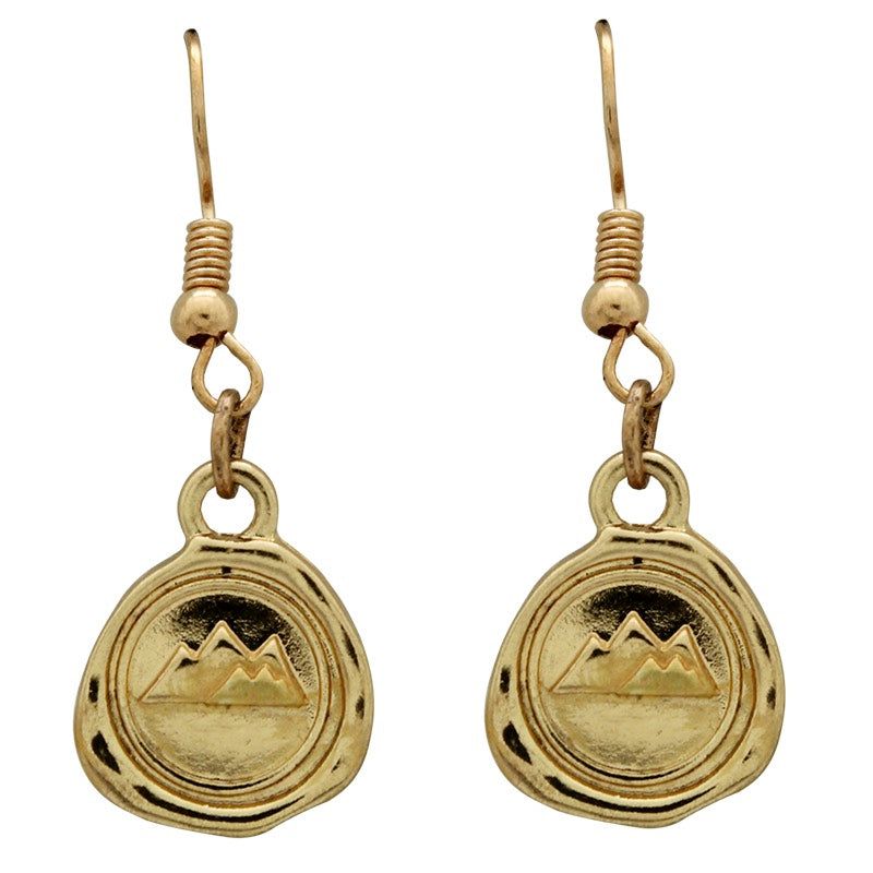 KC Earrings Mountains
