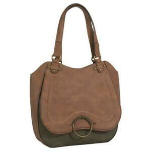 Justin Tote Chestnut &amp; Olive