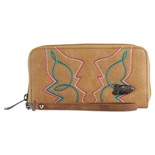 Justin Wallet Classic Boot Stitch