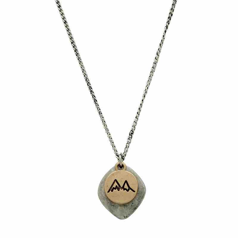 KC Necklace Mountain Pendant
