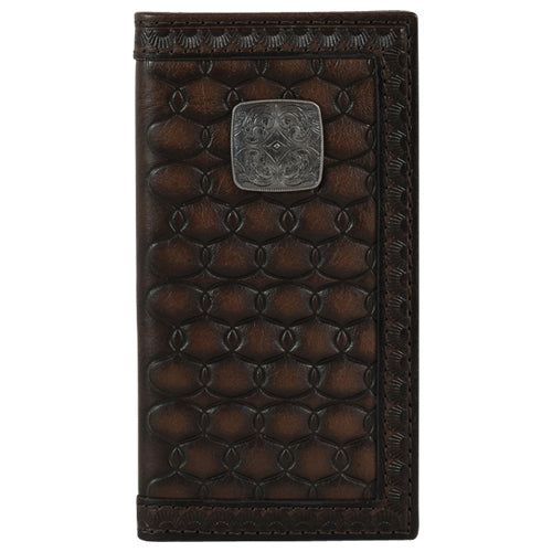 Justin Junior rodeo Wallet Tooled