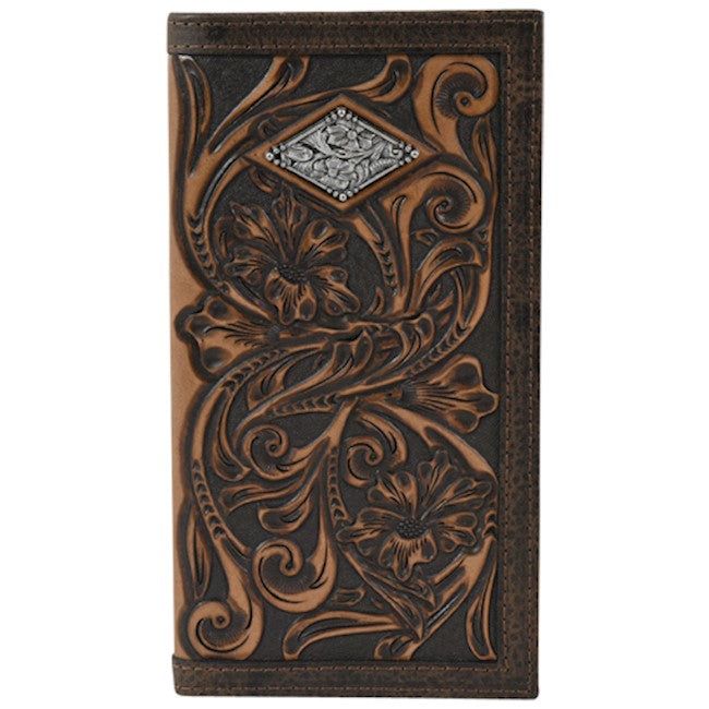 Justin Rodeo Wallet classic Tooling w/Concho