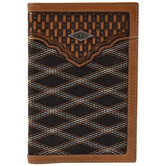Justin Rodeo Wallet CrissCross Stitch