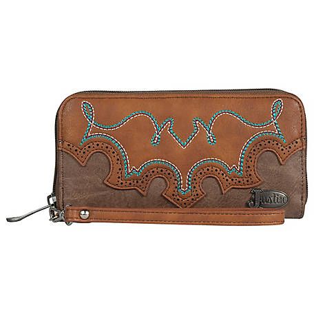 Justin Wallet Tawny Bootstitch