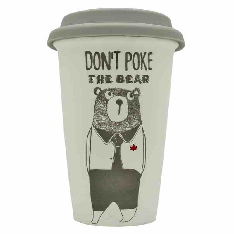 KC Mug To Go Don't Poke the Bear