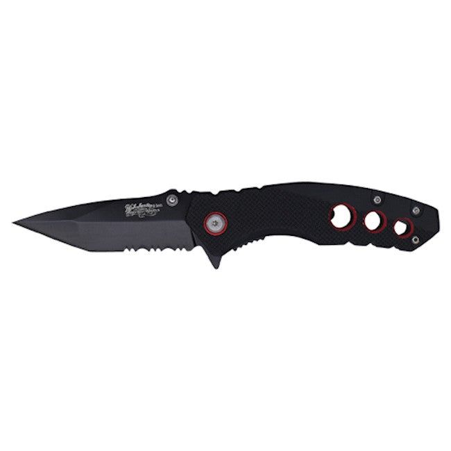 Justin Tactical Knife - Black/Red
