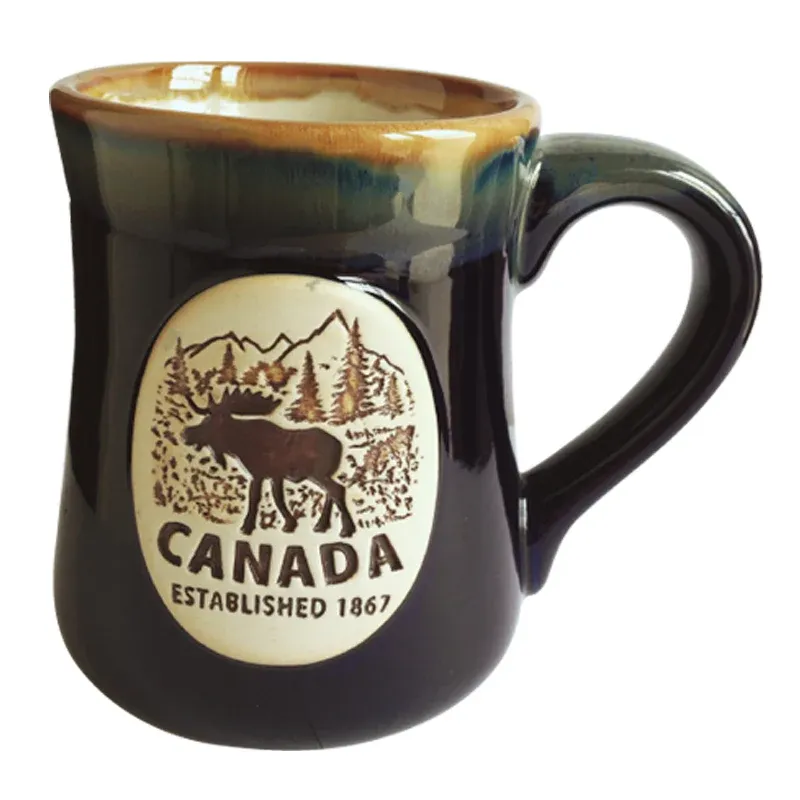 KC Mug Moose Canada Blue