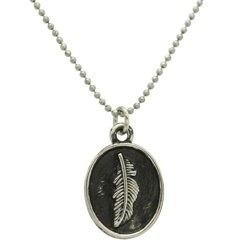 KC Necklace Feather