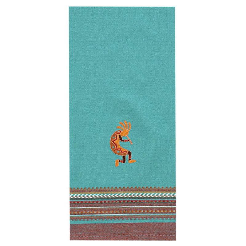 KD Embr. Kokopelli Tea Towel