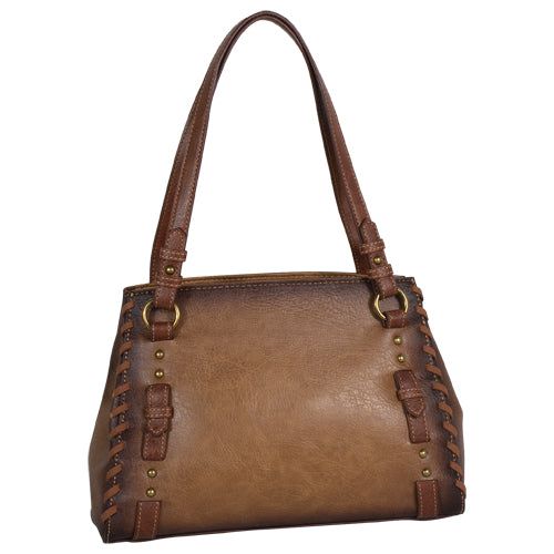 Justin Small Tote Burnish Amber
