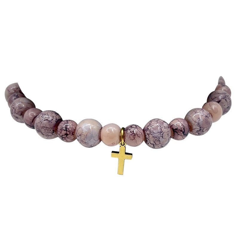 KC Bracelet Cross Pink