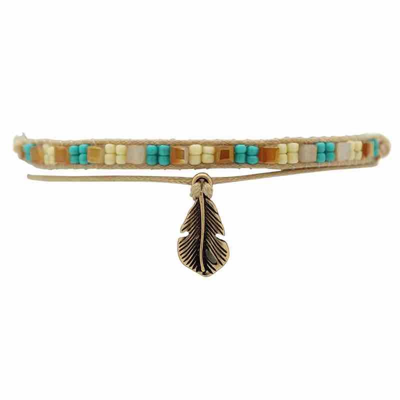 KC Bracelet Feather