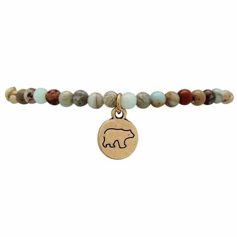 KC Bracelet Stone Bear