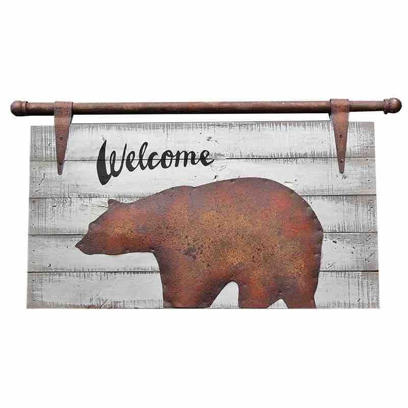 KC Wall Sign Welcome Bear-1