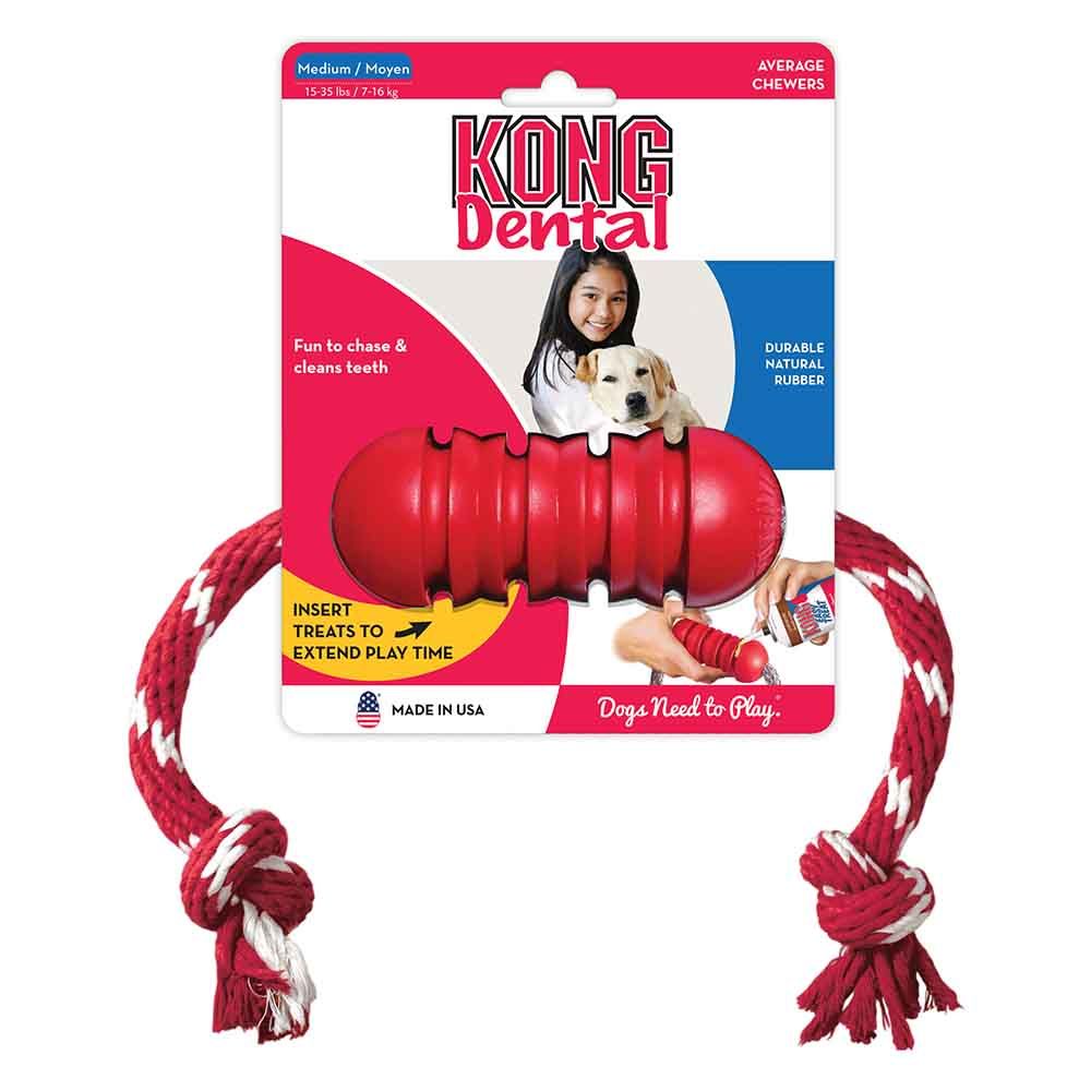 KONG Dental w/Rope - Medium