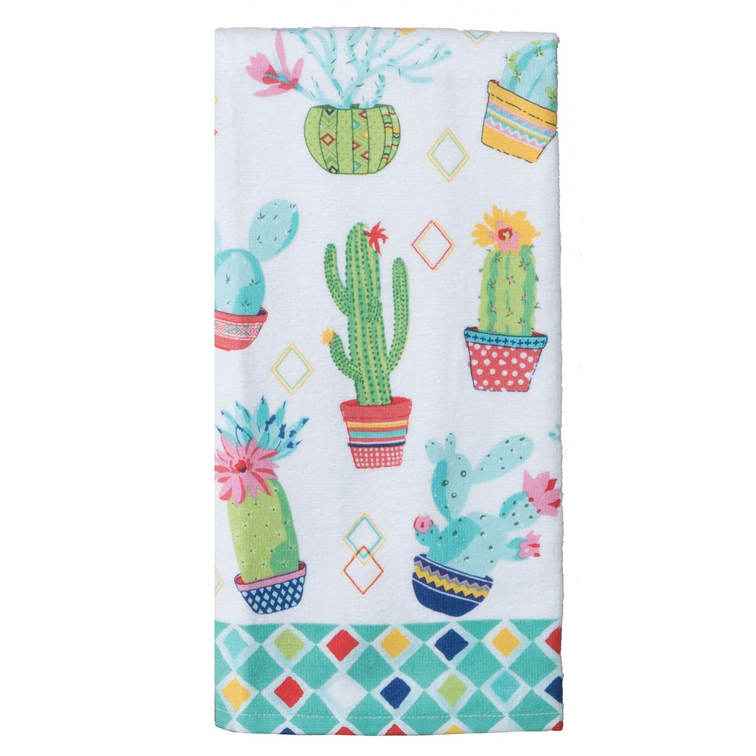 KD Cactus Garden Terry Towel