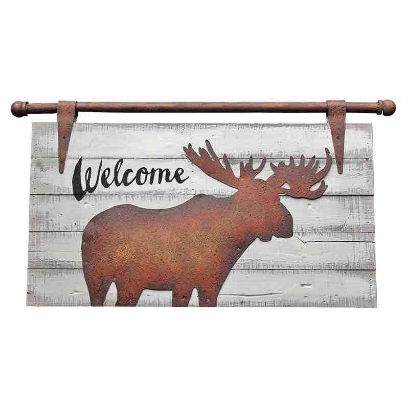KC Wall Sign Welcome Moose-1