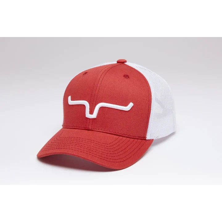 Kimes Weekly Trucker Ball Cap - Apple Red