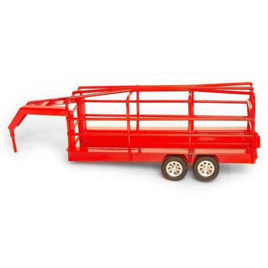 Little Buster Gooseneck Ranch Trailer Red