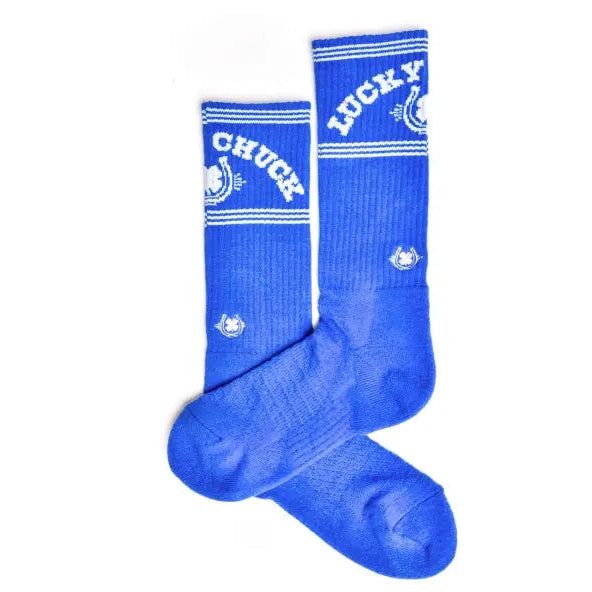 Lucky Chuck Retro Purple Performance Socks