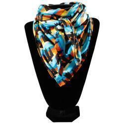 M&amp;F 33x33 Silk Sunset Thunderbird Wild Rag