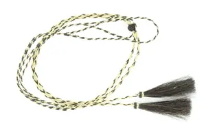**M&amp;F Horse Hair Stampede String w/Double Loops - Natural