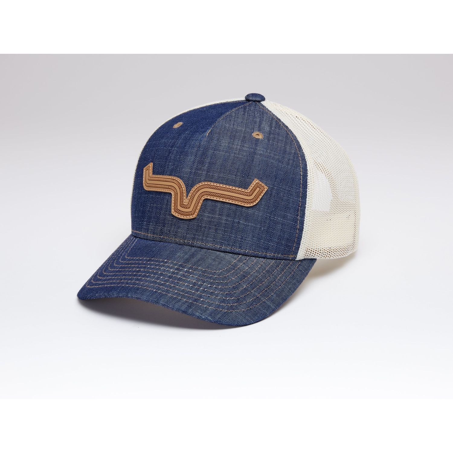 Kimes Roped LP Trucker Hat - Denim
