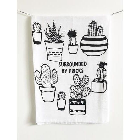 Kitchen Towel - Surrounded by Pricks Cotton