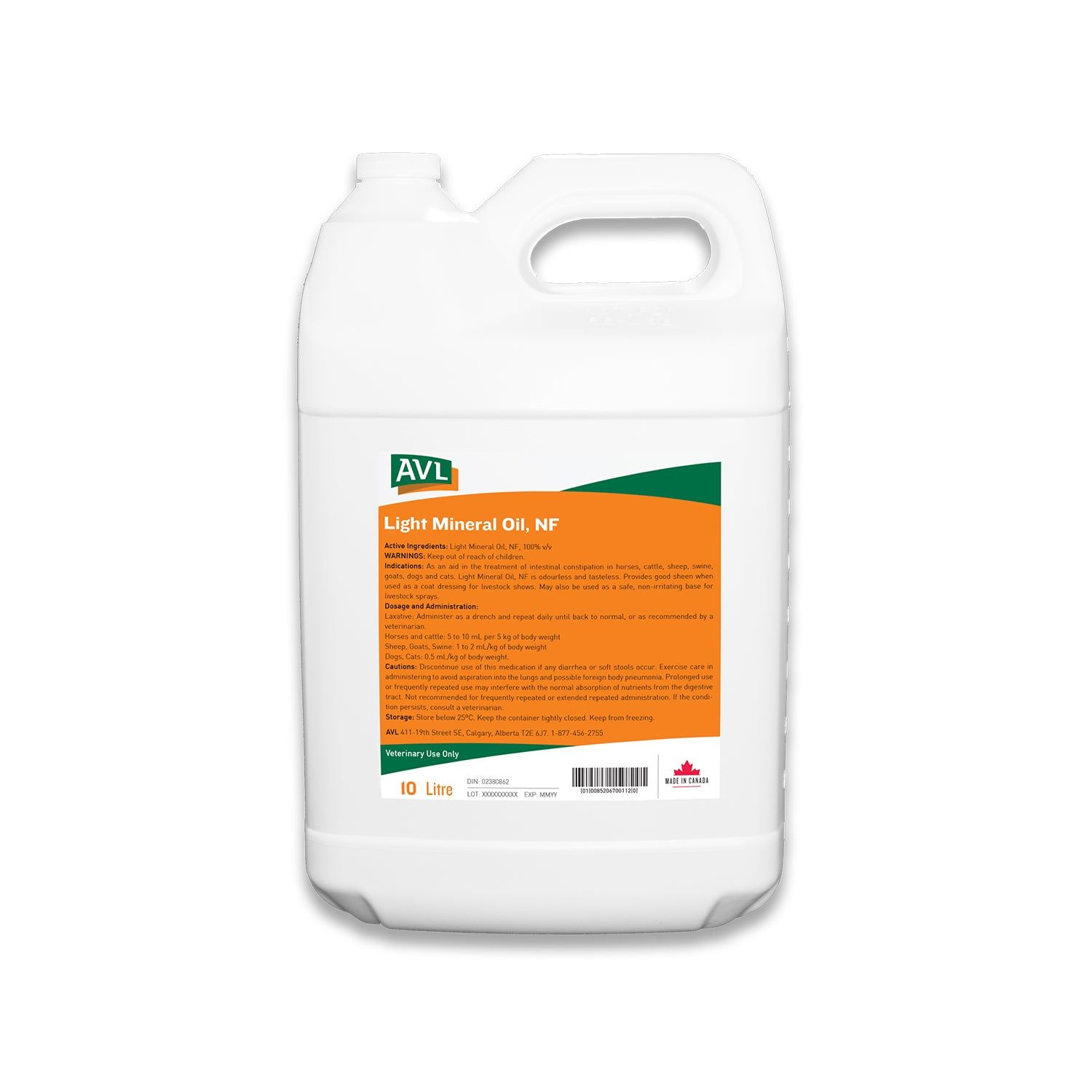 Light Mineral Oil NF 4L