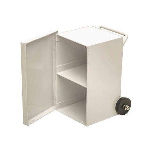 Little Buster Show Box Upright w/Dolly White