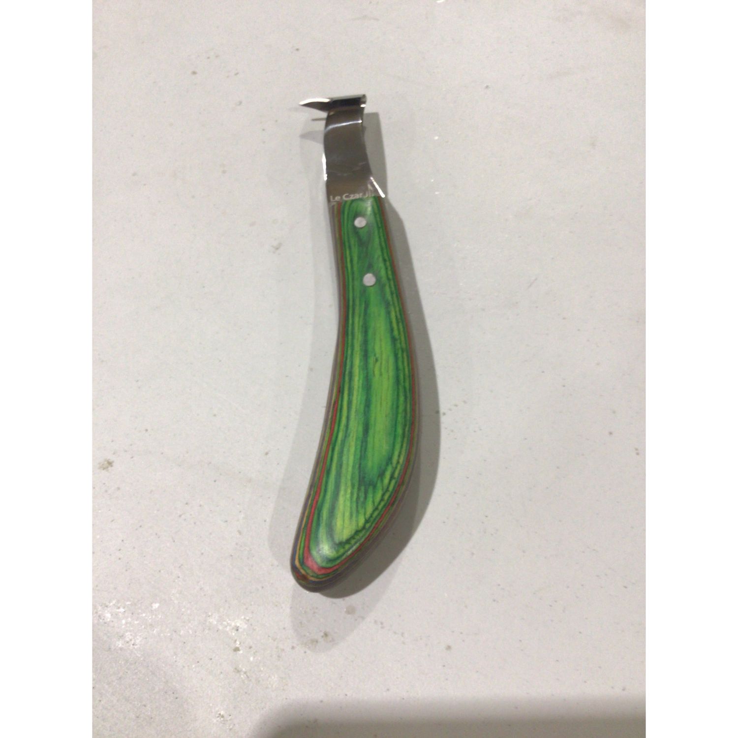 Long Loop Hoof Knife w/Rhino Hook