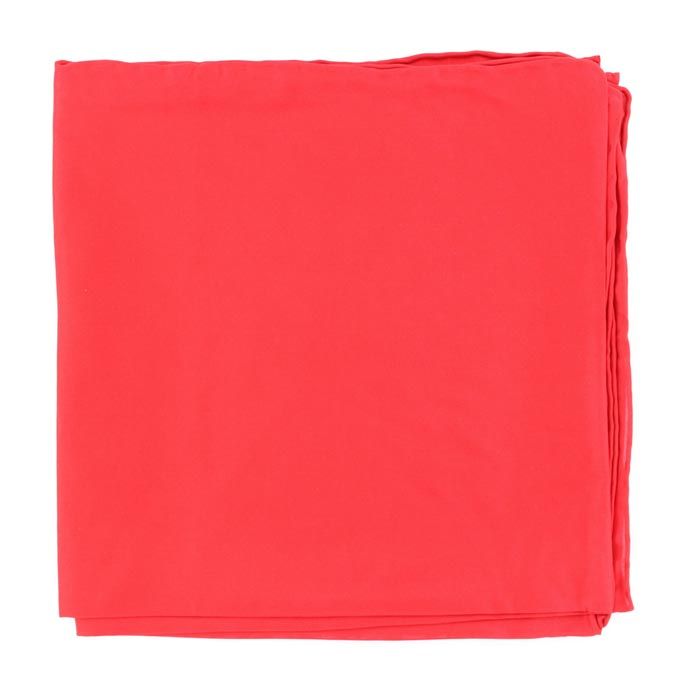 M&amp;F 35x35 Silk Solid Wild Rag - Red
