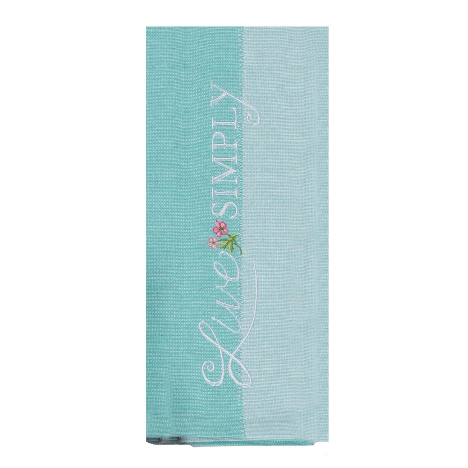 Live Simply Tea Towel