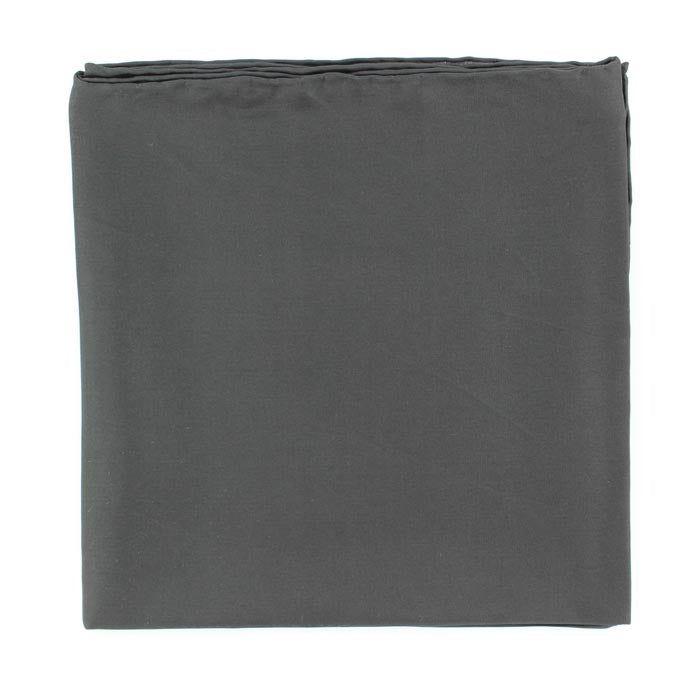 M&amp;F 35x35 Silk Solid Wild Rag - Black