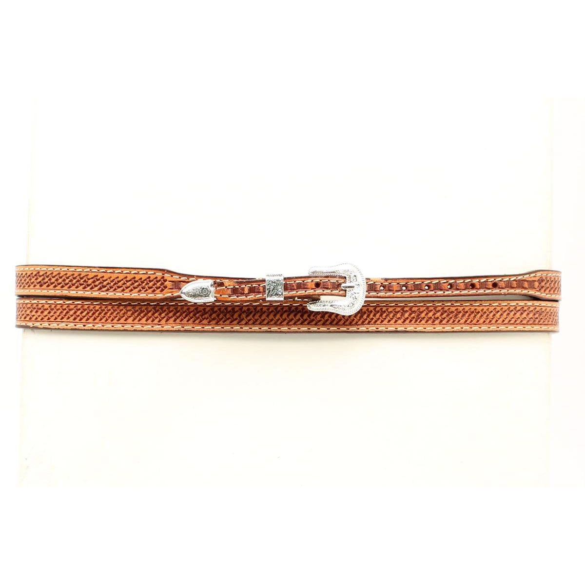 M&amp;F Basketweave Hat Band - Natural