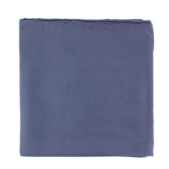 M&amp;F 35x35 Silk Solid Wild Rag - Navy